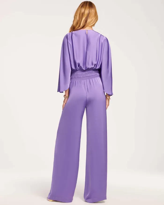 Women Cheri Wide Leg Jumpsuit True Blue Ramy Brook Dresses Women Cheri Wide Leg Jumpsuit True Blue Ramy Brook Dresses