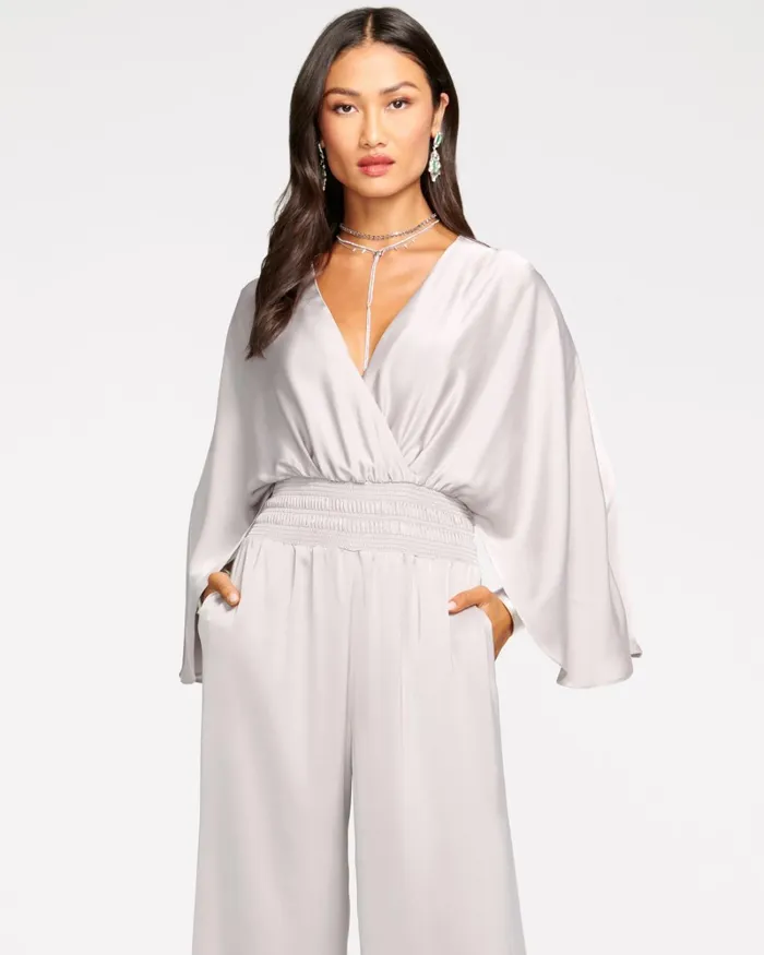 Women Cheri Wide Leg Jumpsuit True Blue Ramy Brook Dresses Women Cheri Wide Leg Jumpsuit True Blue Ramy Brook Dresses