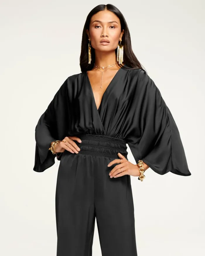 Women Cheri Wide Leg Jumpsuit True Blue Ramy Brook Dresses Women Cheri Wide Leg Jumpsuit True Blue Ramy Brook Dresses