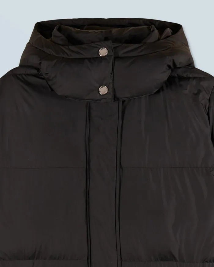 Women Coats and Jackets From Future Outerwear Long Down Jacket Black