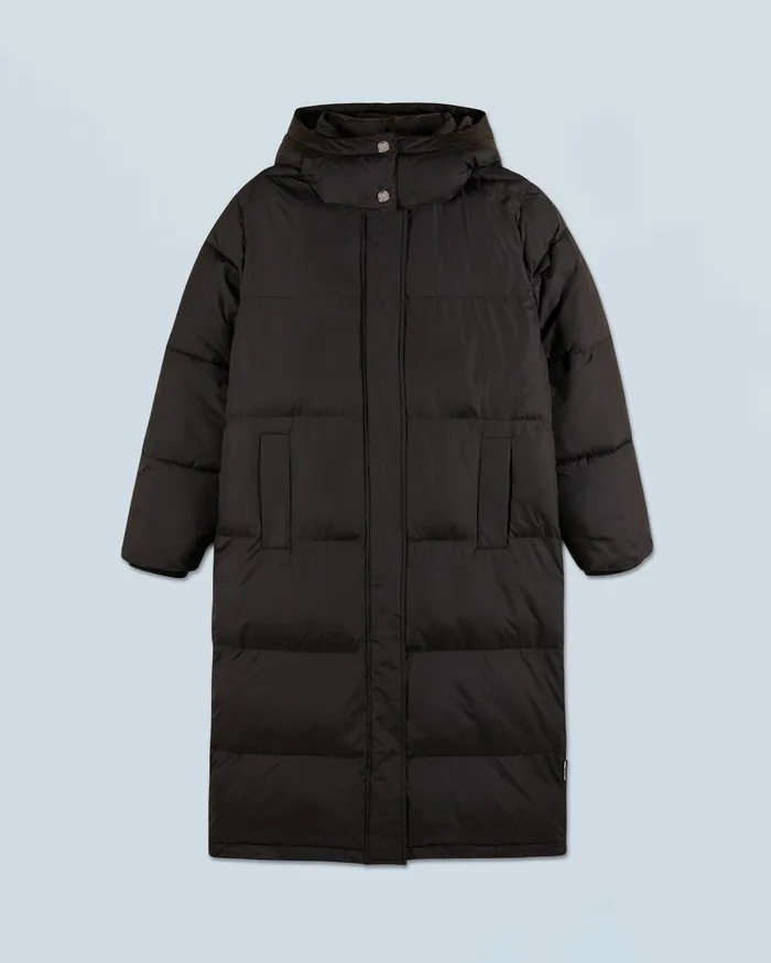 Women Coats and Jackets From Future Outerwear Long Down Jacket Black