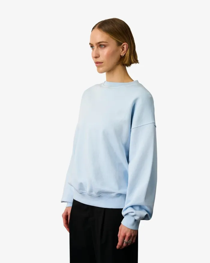 Women Crewneck Sweatshirts Colorful Standard Organic Oversized Crew Faded Pink