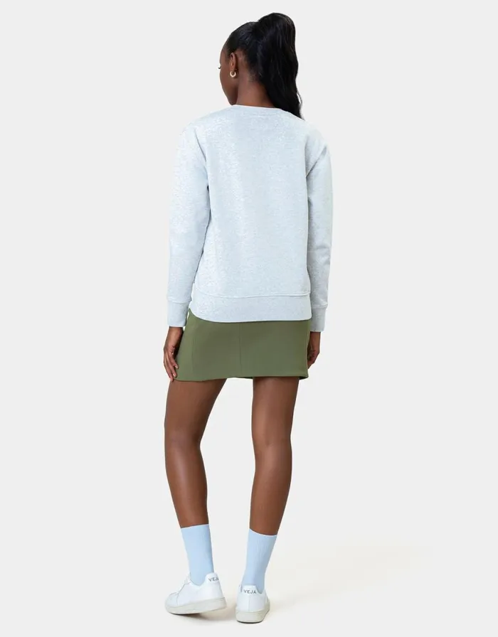 Women Crewneck Sweatshirts Colorful Standard Women Classic Organic Crew Neptune Blue