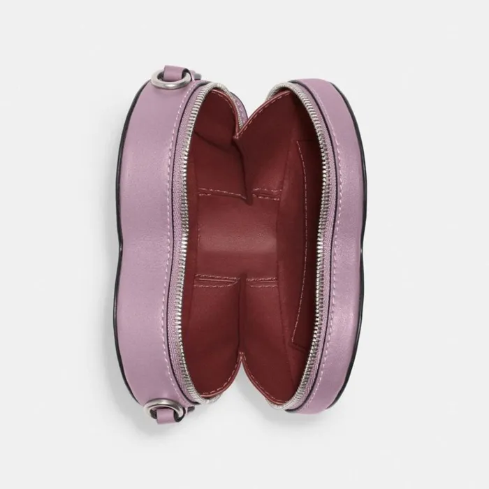 Women Crossbody Bags Coach Heart Crossbody 14 Lhice Purple