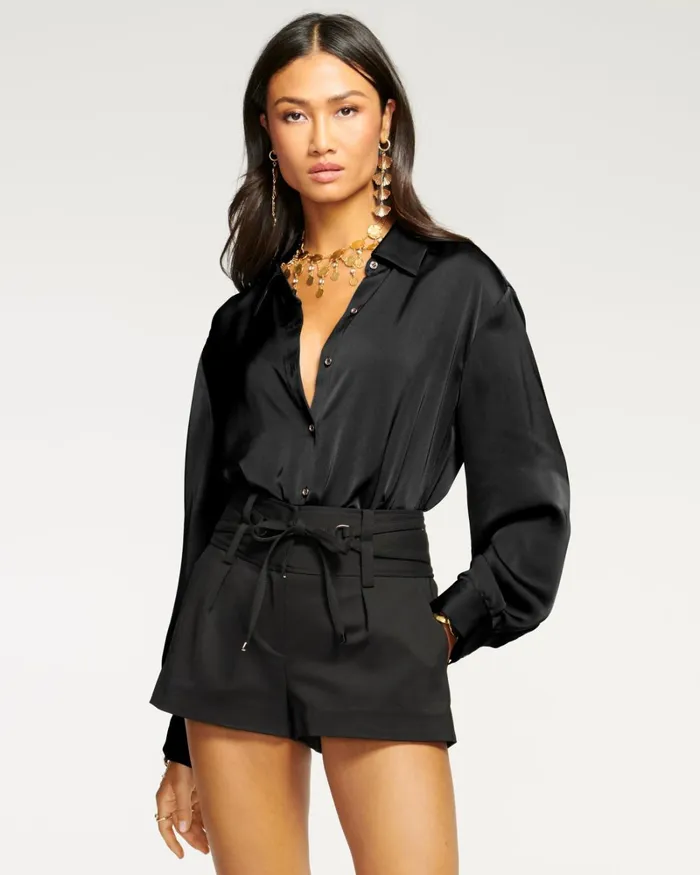 Women Daria Mini Short Black Ramy Brook Pants