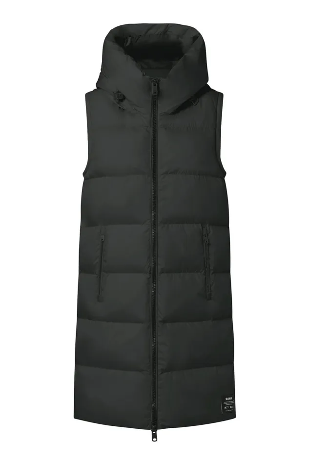 Women Dark Green Manlie Waistcoat Ecoalf Vests