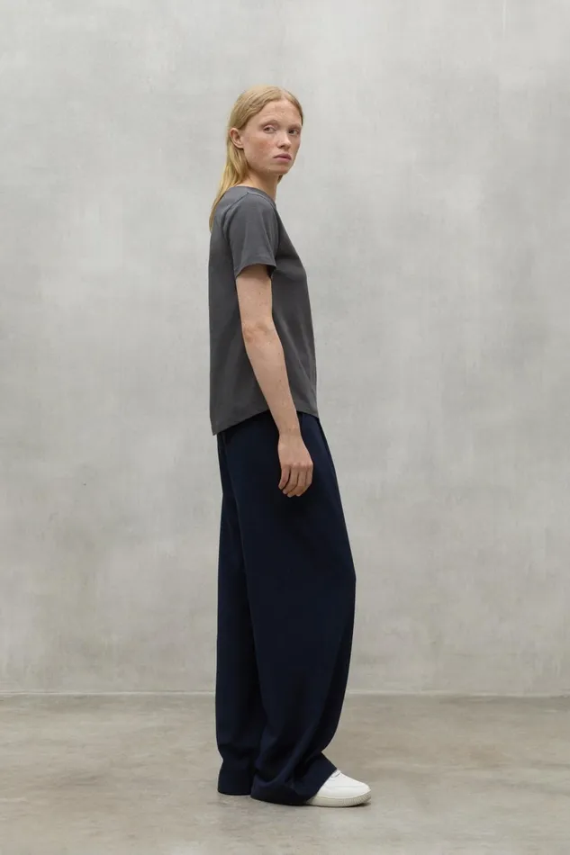 Women Dark Grey Ambel TShirt Ecoalf TShirts
