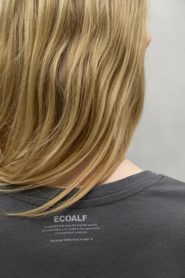 Women Dark Grey Ambel TShirt Ecoalf TShirts