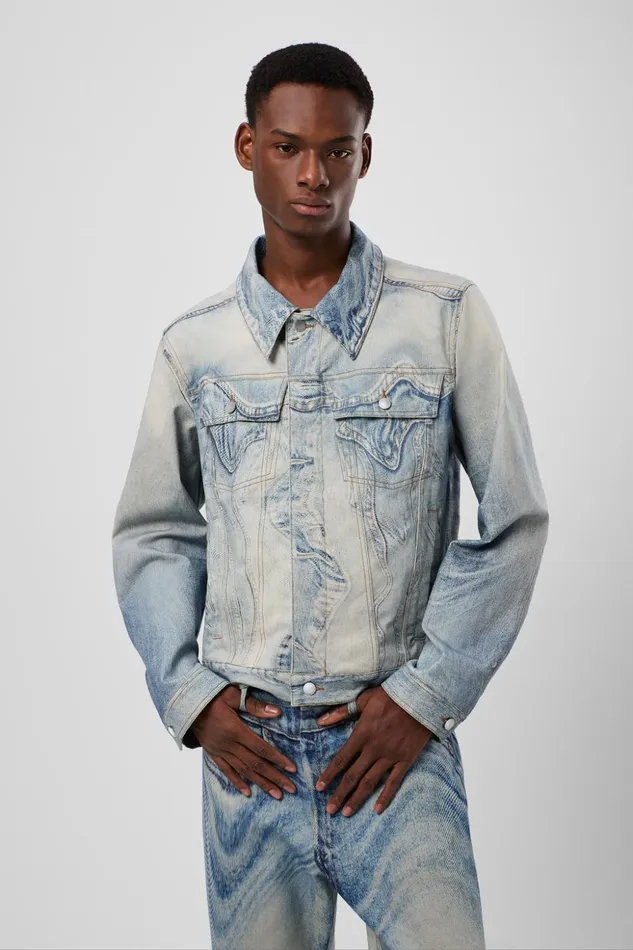 Women Denim Jacket Blue Denim Jacket Camper Denim