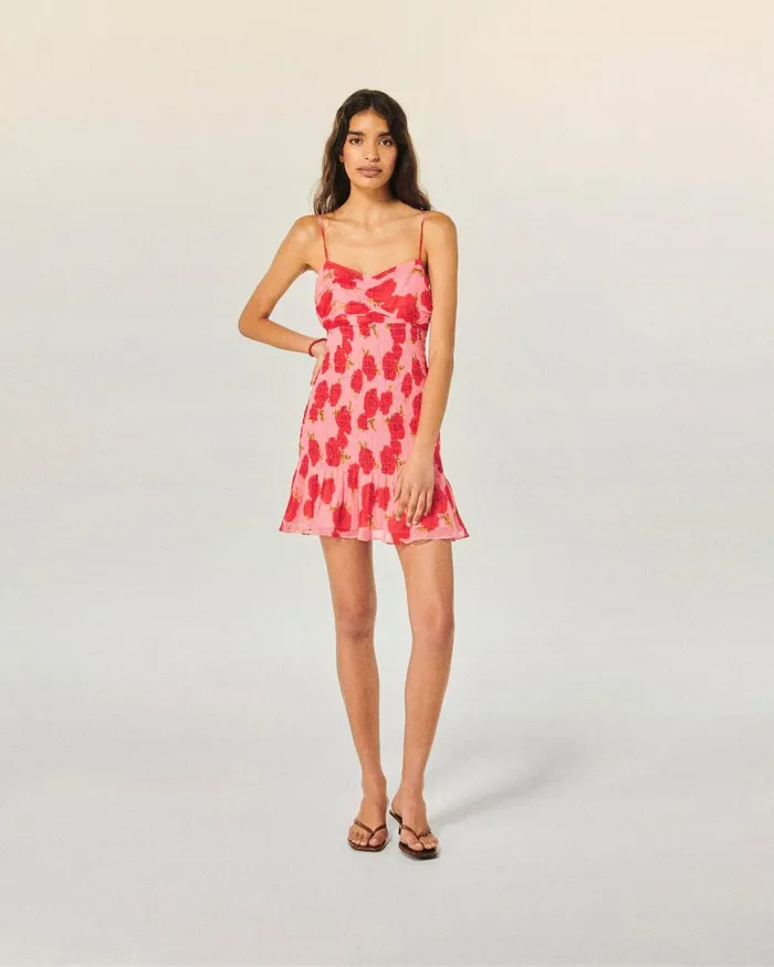 Women Dresses and Jumpsuits From Future Ellie Short Strap Dress Hot Roses