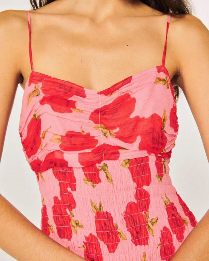 Women Dresses and Jumpsuits From Future Ellie Short Strap Dress Hot Roses