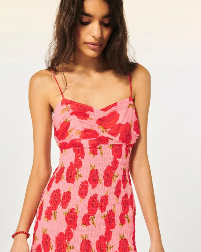 Women Dresses and Jumpsuits From Future Ellie Short Strap Dress Hot Roses