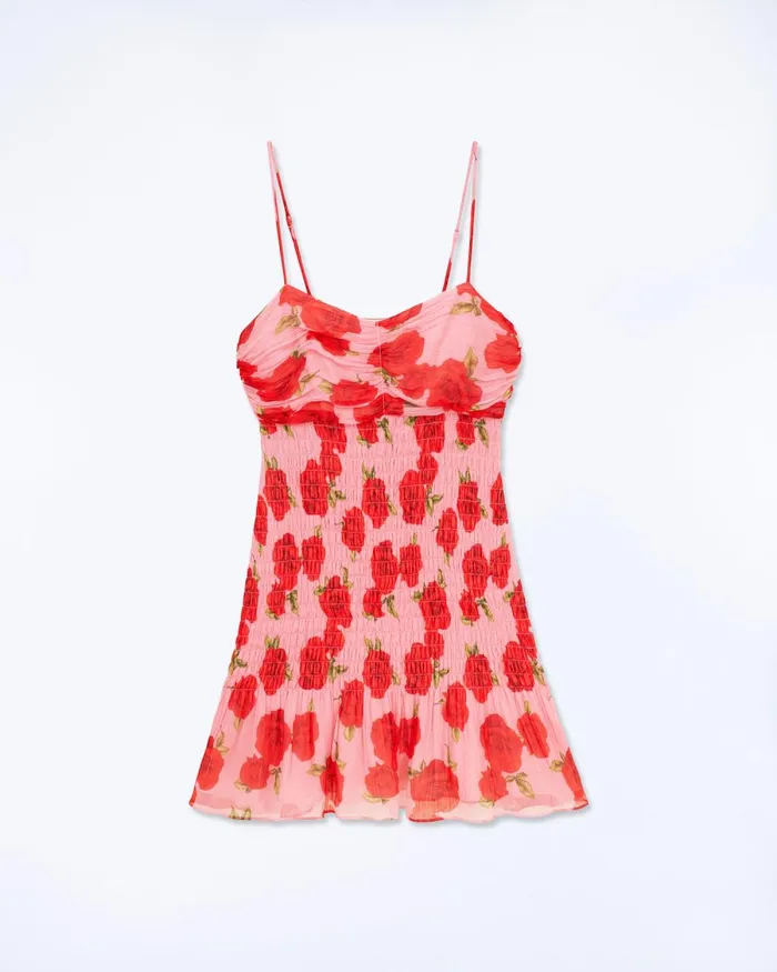 Women Dresses and Jumpsuits From Future Ellie Short Strap Dress Hot Roses