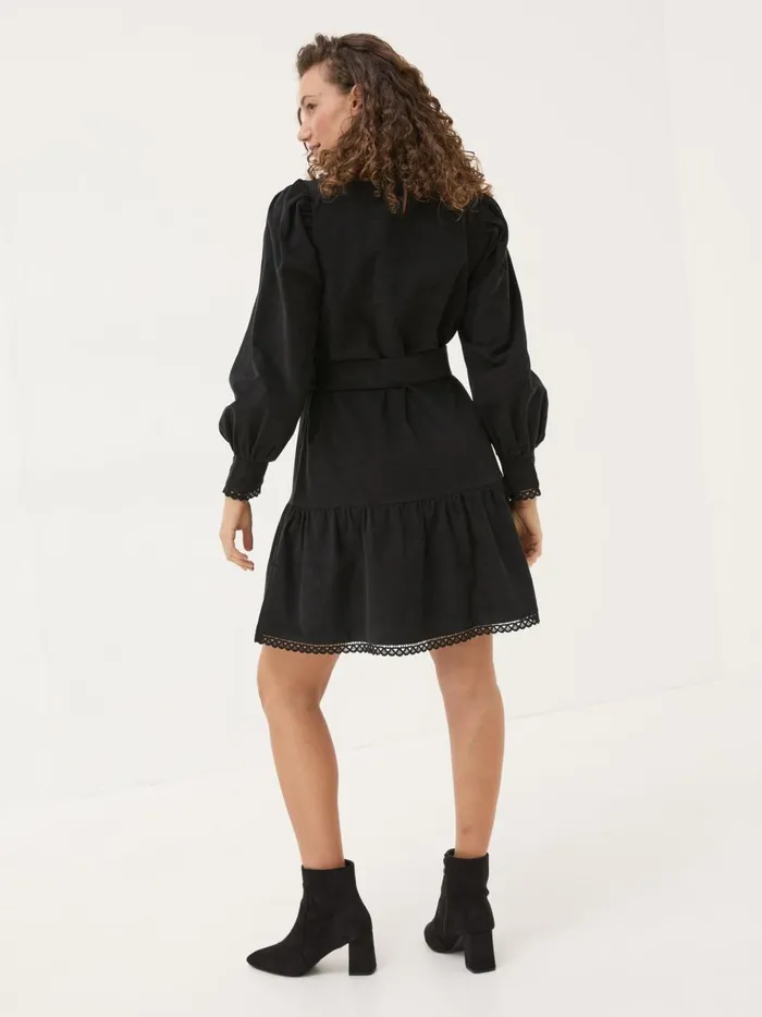 Women Dresses Fat Face Black Adley Cord 100 Cotton Dress Women Dresses Fat Face Black Adley Cord 100 Cotton Dress