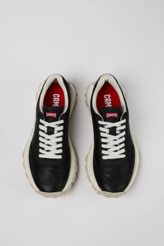 Women Drift Trail VIBRAM Black LeatherTextile Sneaker Camper Sneakers Women Drift Trail VIBRAM Black LeatherTextile Sneaker Camper Sneakers