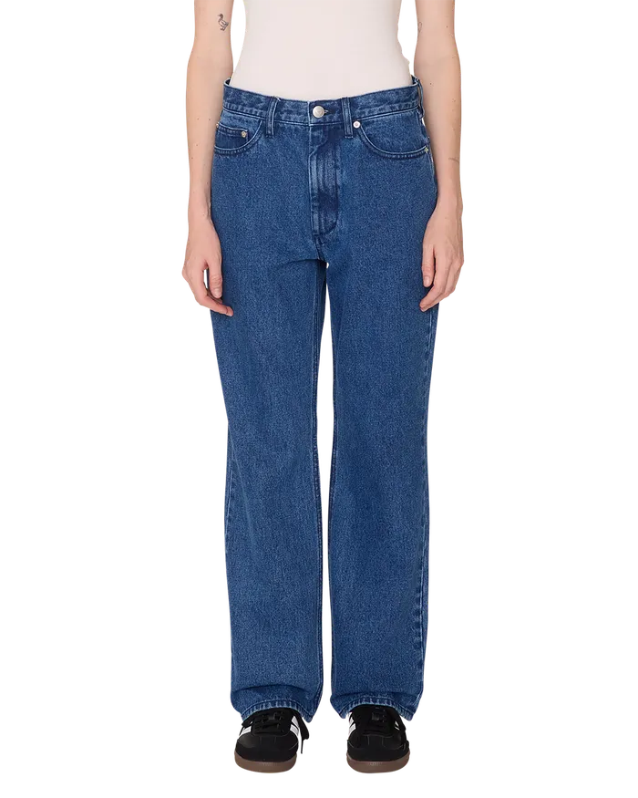 Women EVERYDAY SLIM II DENIM Stone Wash BOTTOMS OBEY Clothing