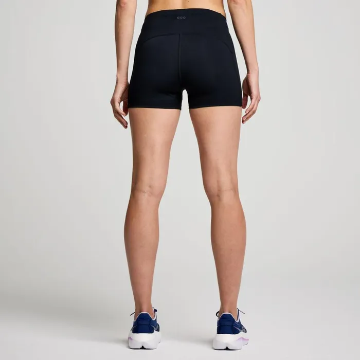 Women Fortify 3034 Hot Short Black Saucony Bottoms