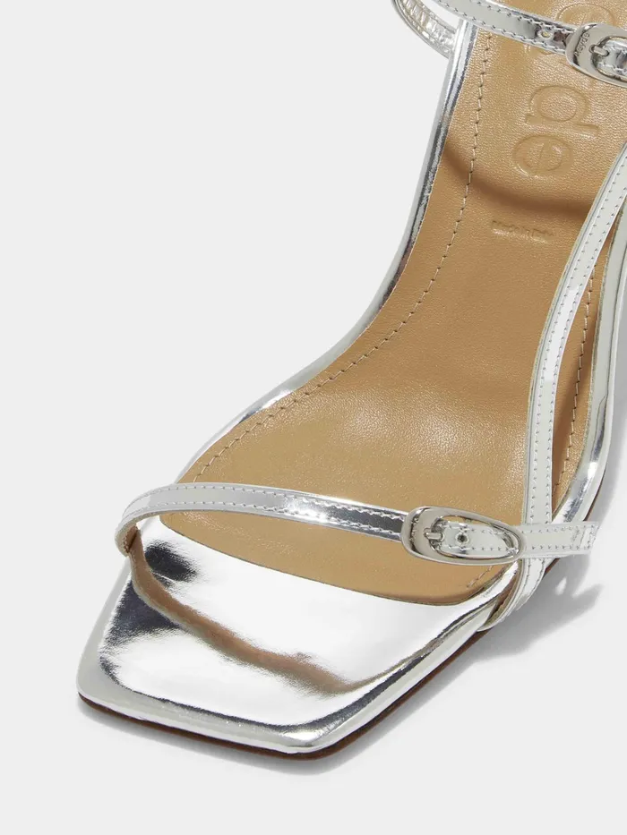Women Franzi Leather Sandals Aeyde Heeled Sandals