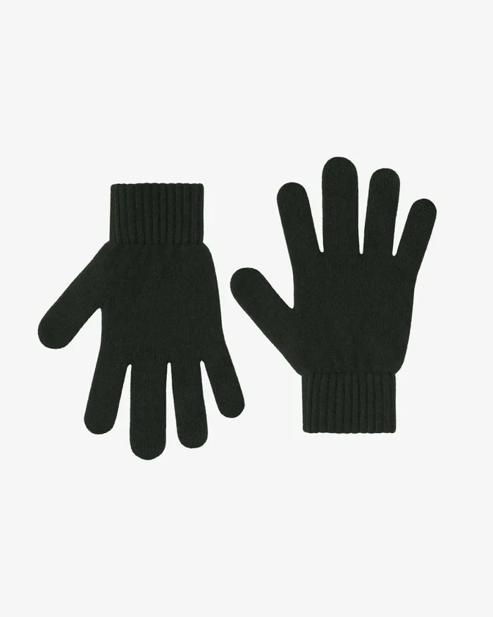 Women Gloves Colorful Standard Merino Wool Gloves Hunter Green