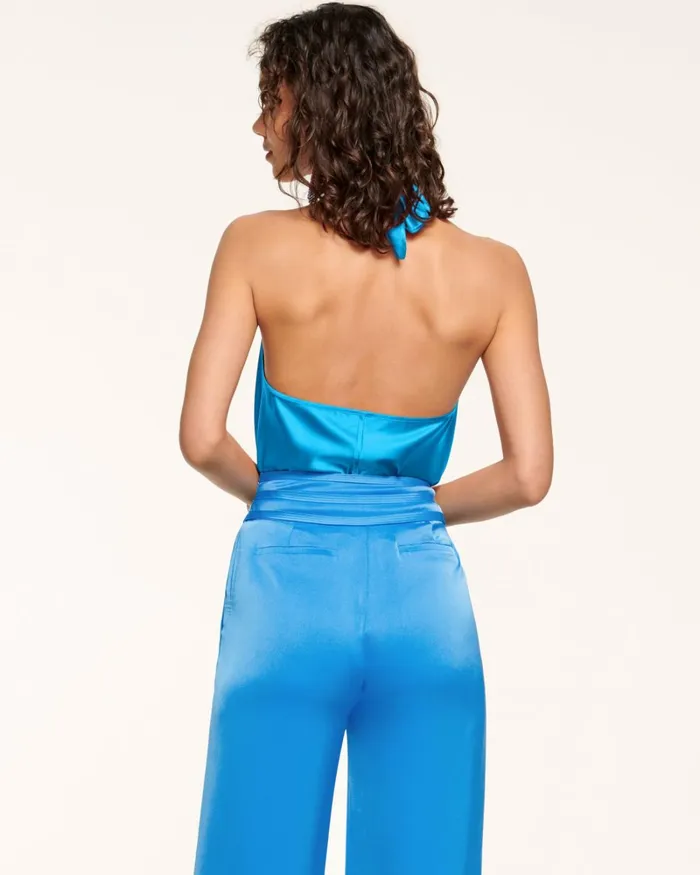 Women Harriet Halter Tank Top Burnt Sienna Ramy Brook Tops Women Harriet Halter Tank Top Burnt Sienna Ramy Brook Tops