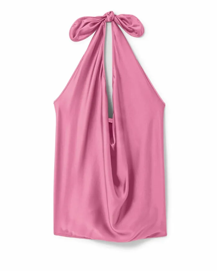 Women Harriet Halter Tank Top Burnt Sienna Ramy Brook Tops Women Harriet Halter Tank Top Burnt Sienna Ramy Brook Tops