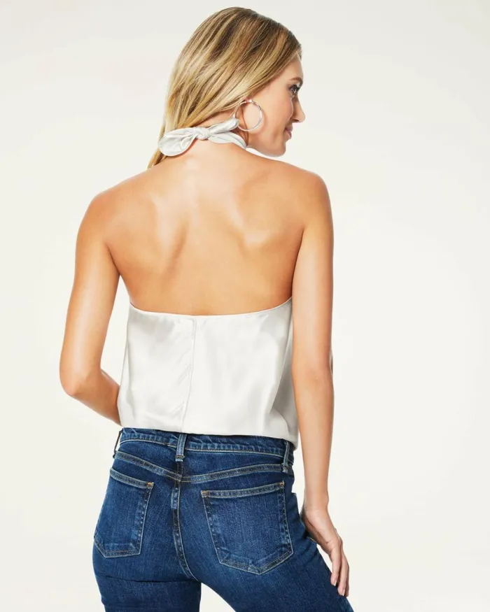 Women Harriet Halter Tank Top Burnt Sienna Ramy Brook Tops Women Harriet Halter Tank Top Burnt Sienna Ramy Brook Tops