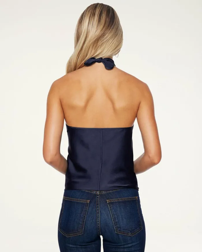 Women Harriet Halter Tank Top Burnt Sienna Ramy Brook Tops Women Harriet Halter Tank Top Burnt Sienna Ramy Brook Tops