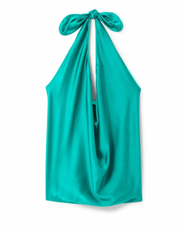 Women Harriet Halter Tank Top Burnt Sienna Ramy Brook Tops Women Harriet Halter Tank Top Burnt Sienna Ramy Brook Tops