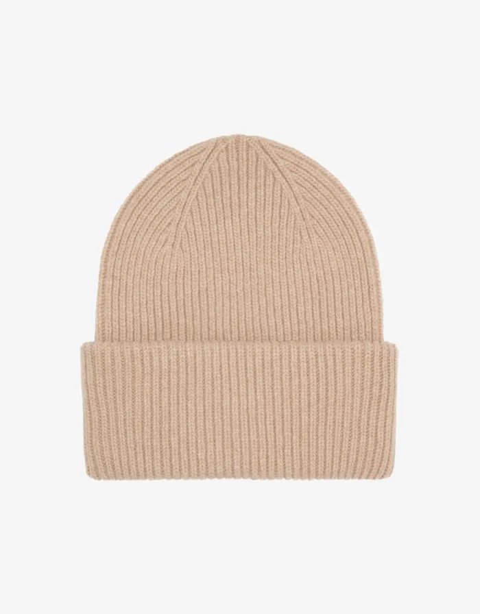Women Hats Colorful Standard Merino Wool Hat Honey Beige