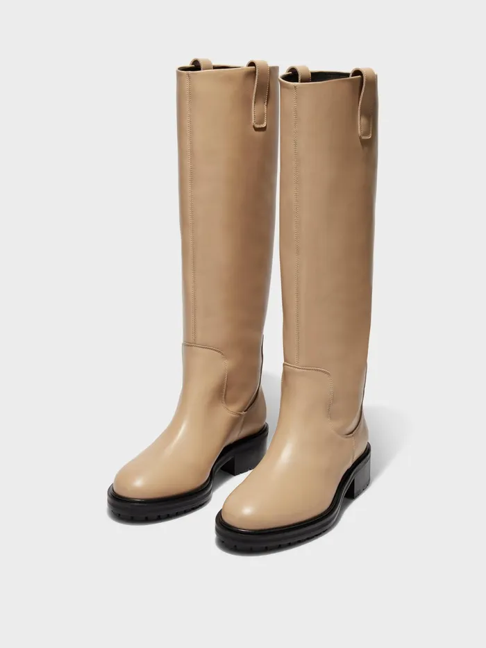 Women Henry Leather KneeHigh Boots Aeyde KneeHigh Boots