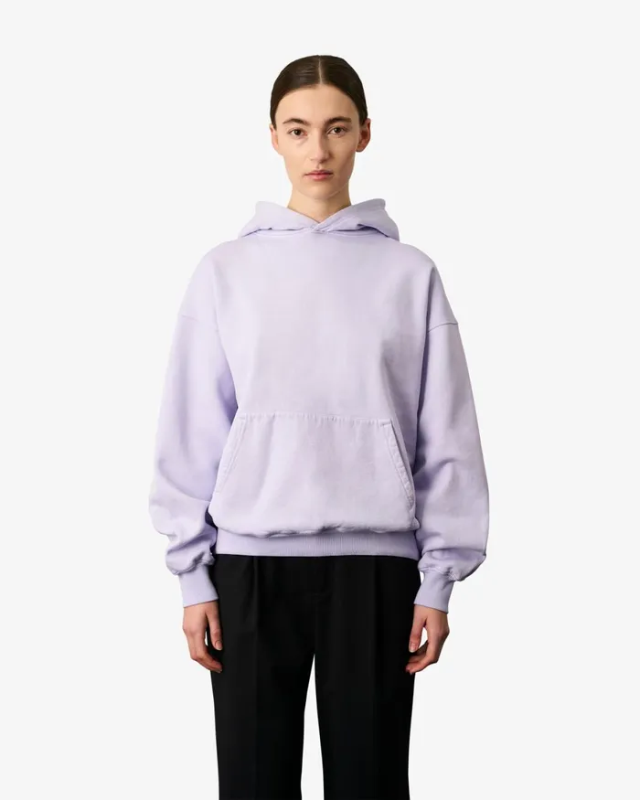 Women Hoodies Colorful Standard Organic Oversized Hood Misty Brown