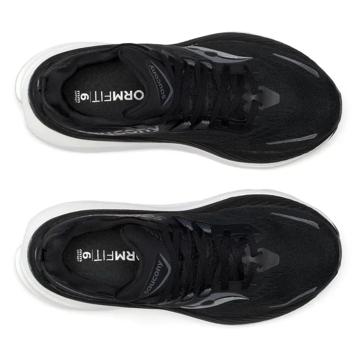 Women Hurricane 24 Wide Blackcarbon Saucony Running