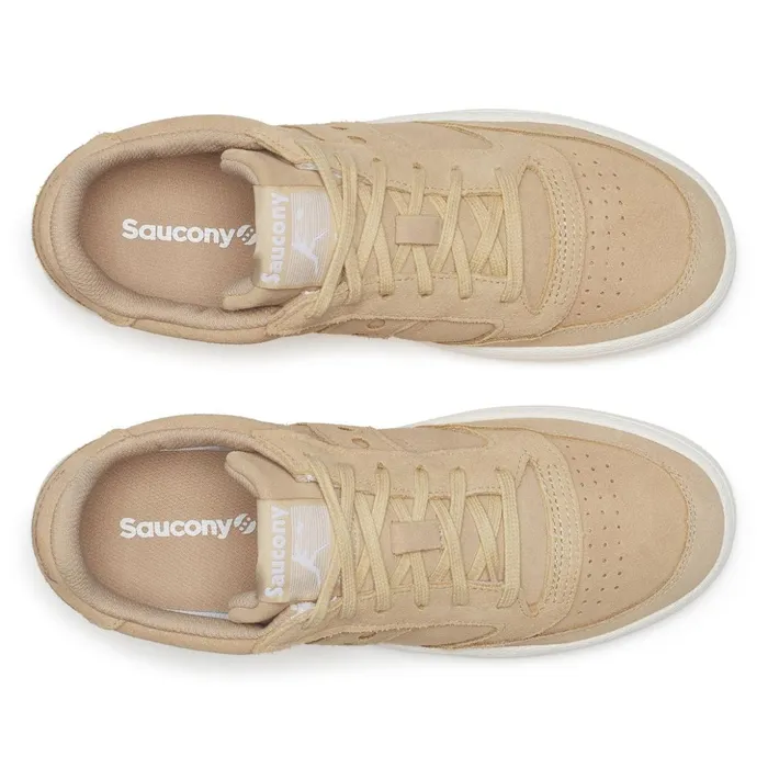 Women Jazz Court Split Suede Tan Saucony Lifestyle