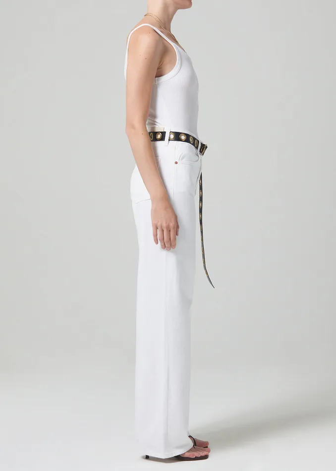 Women Jeans Citizens Of Humanity Annina High Rise Wide Leg 33034 In Seashell