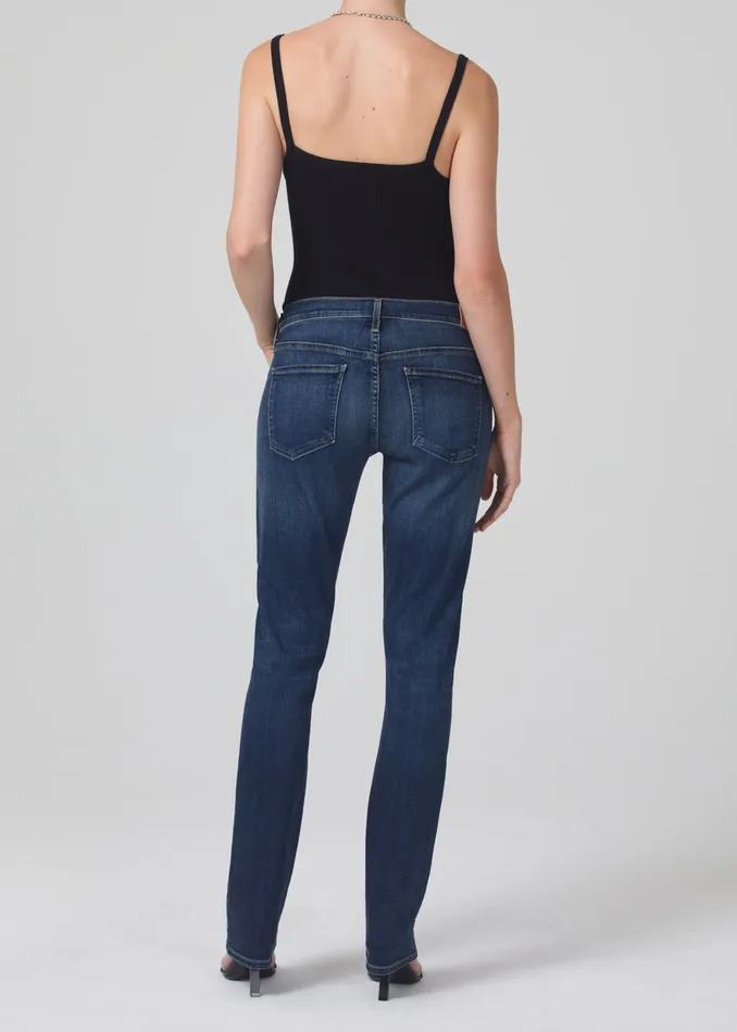 Women Jeans Citizens Of Humanity Emerson Mid Rise Relaxed Long In Blue Ridge