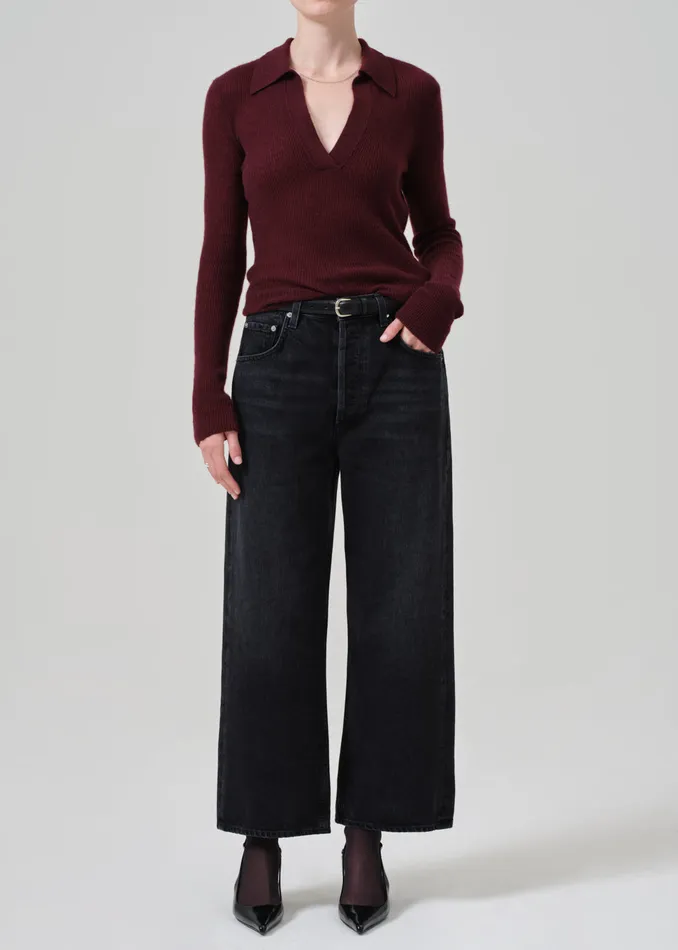 Women Jeans Citizens Of Humanity Gaucho Vintage Wide Leg In Stonington