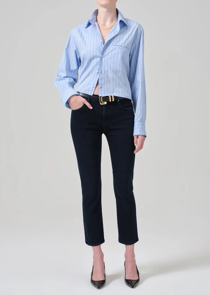 Women Jeans Citizens Of Humanity Isola Slim Crop In Chamber