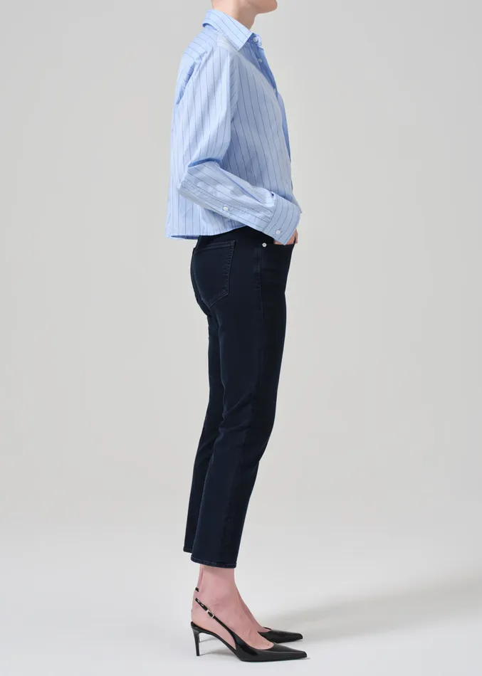 Women Jeans Citizens Of Humanity Isola Slim Crop In Chamber