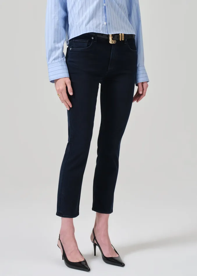 Women Jeans Citizens Of Humanity Isola Slim Crop In Chamber