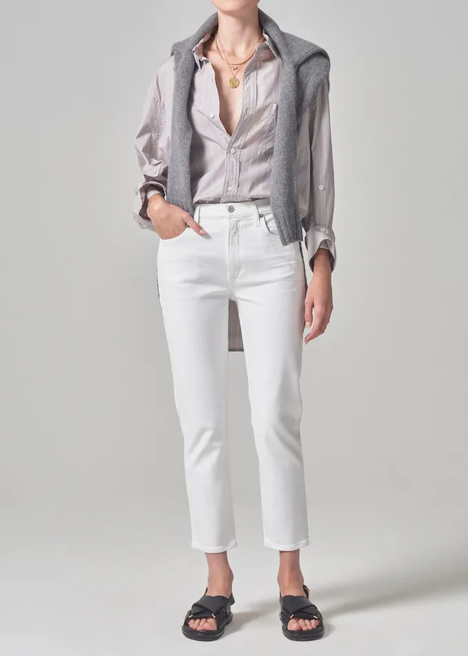 Women Jeans Citizens Of Humanity Isola Slim Crop In Wildflower