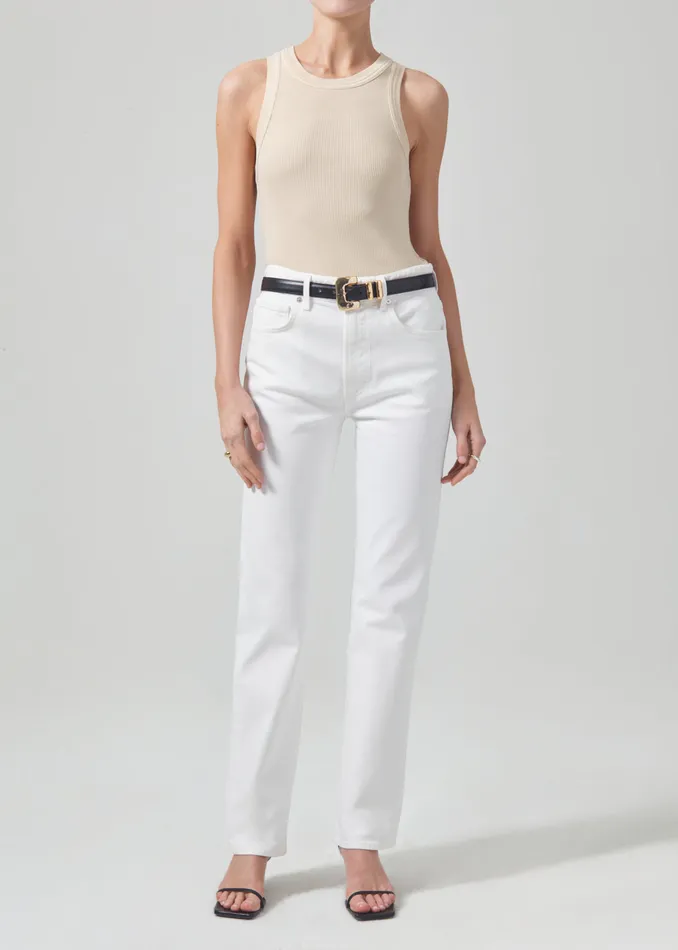 Women Jeans Citizens Of Humanity Zurie Straight In Soft White