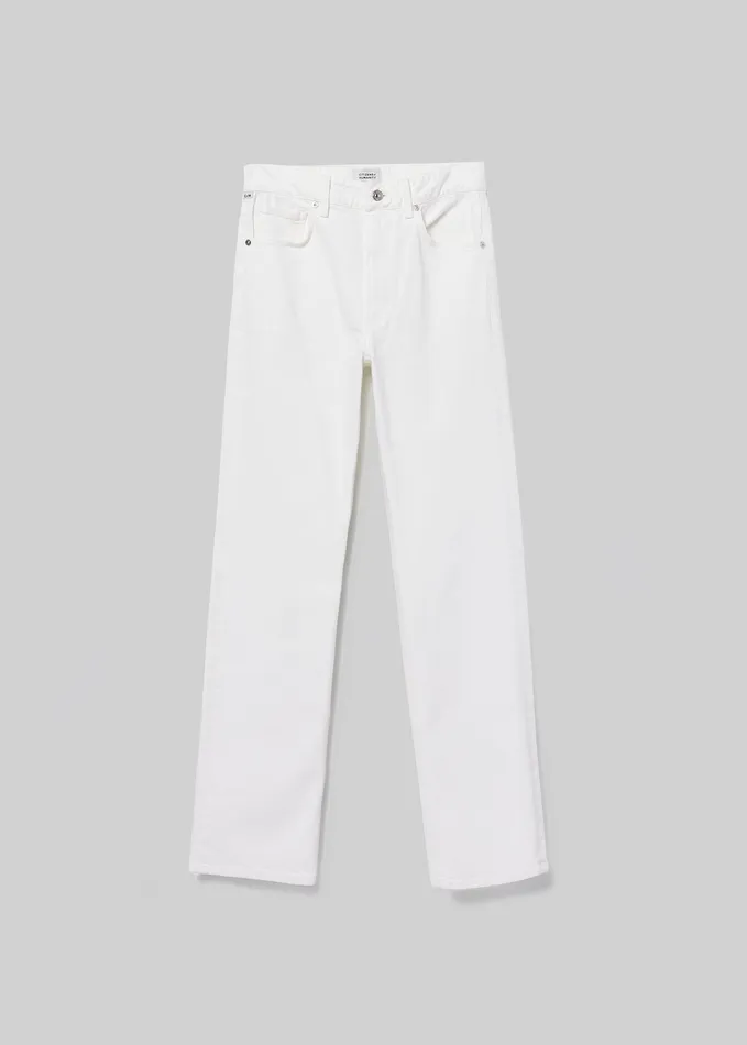 Women Jeans Citizens Of Humanity Zurie Straight In Soft White