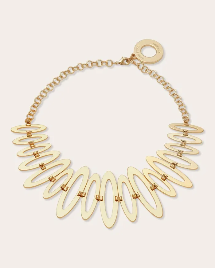 Women Jimeni Oval Choker Gold Ramy Brook Jewelry