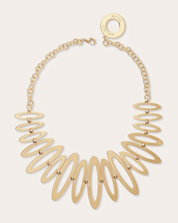 Women Jimeni Oval Choker Gold Ramy Brook Jewelry Women Jimeni Oval Choker Gold Ramy Brook Jewelry