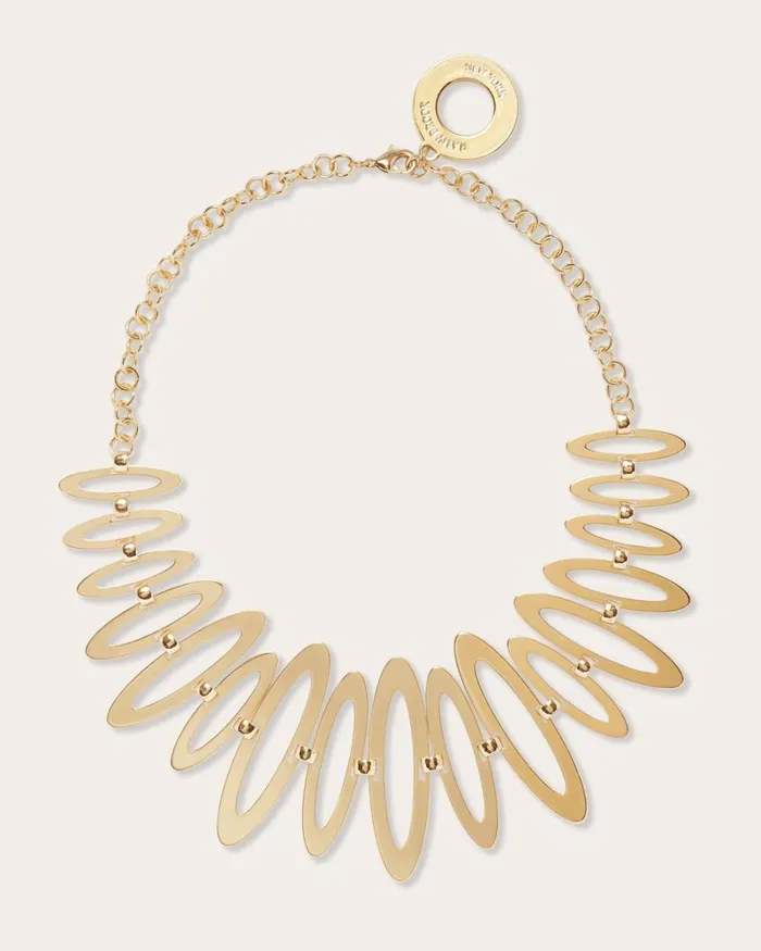 Women Jimeni Oval Choker Gold Ramy Brook Jewelry Women Jimeni Oval Choker Gold Ramy Brook Jewelry