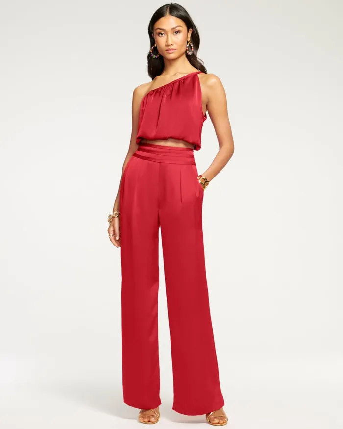 Women Joss Wide Leg Pant Burnt Sienna Ramy Brook Pants Women Joss Wide Leg Pant Burnt Sienna Ramy Brook Pants