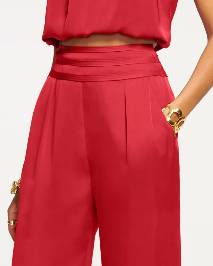 Women Joss Wide Leg Pant Burnt Sienna Ramy Brook Pants Women Joss Wide Leg Pant Burnt Sienna Ramy Brook Pants