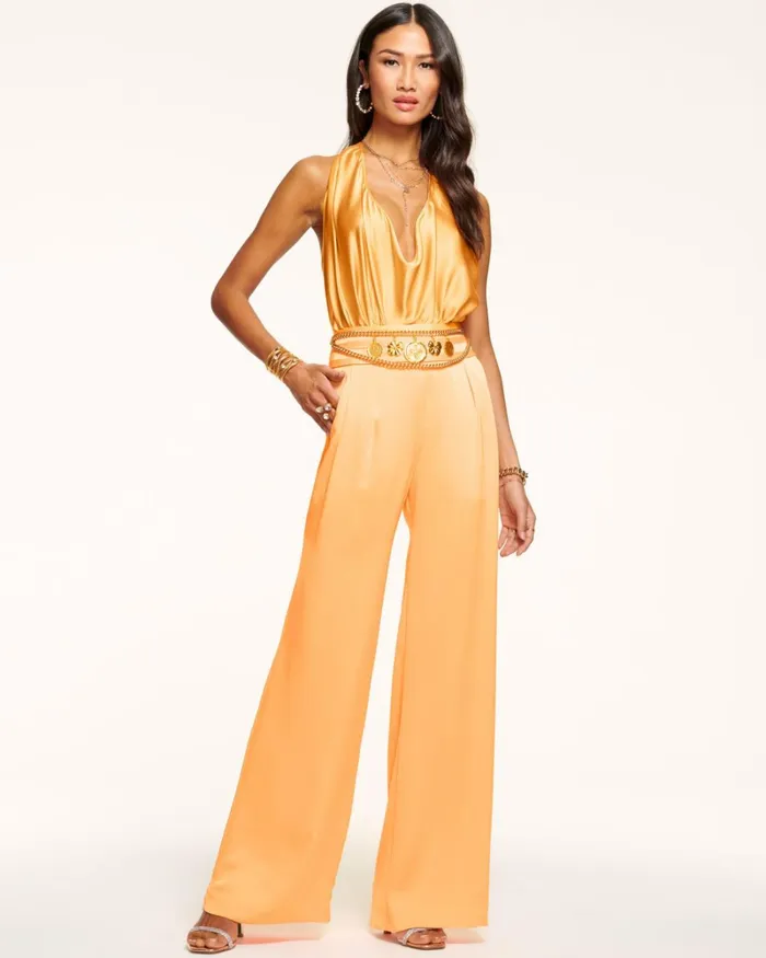 Women Joss Wide Leg Pant Burnt Sienna Ramy Brook Pants Women Joss Wide Leg Pant Burnt Sienna Ramy Brook Pants