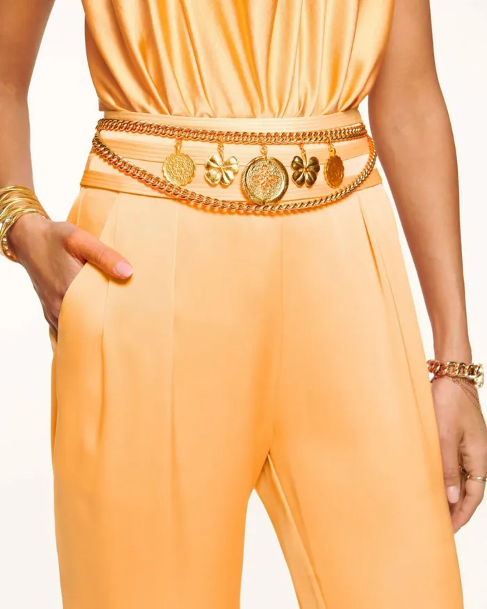 Women Joss Wide Leg Pant Burnt Sienna Ramy Brook Pants Women Joss Wide Leg Pant Burnt Sienna Ramy Brook Pants