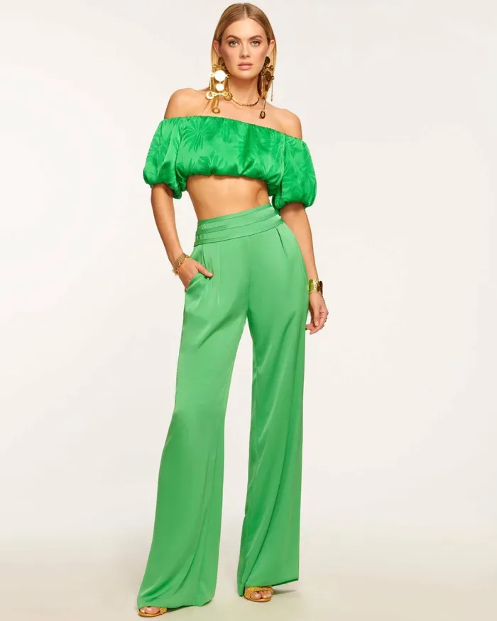 Women Joss Wide Leg Pant Burnt Sienna Ramy Brook Pants Women Joss Wide Leg Pant Burnt Sienna Ramy Brook Pants
